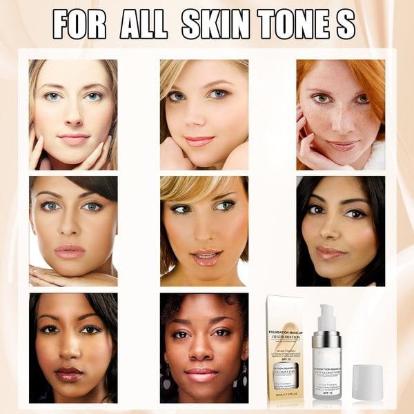 Colour Changing Mature Skin Foundation