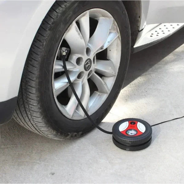 12V Mini Car Tire Inflator Pump – 260 PSI Portable Air Compressor